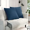 Jastučići za sofu 2 pcs Plava 80 x 80 cm tkanina