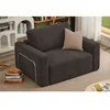 ATELIER DEL SOFA Fotelja Wello Single Anthracite
