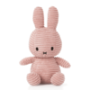 Bon Ton Toys Miffy ECO Corduroy zajček mehka igrača, 23 cm, roza