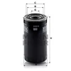 Mann Filter Filter olja hidravličnega menjalnika MANN FI 137700750066