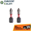 Milwaukee Udarni bitovi PZ SHOCKWAVE ojačani 1/4 Gen II PZ1 25 mm 2/1