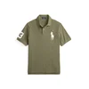 Polo Ralph Lauren Majica oliva / bela