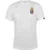 011Shop Muška majica kratkih rukava Grb - Vez, Bela