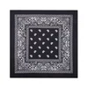 Party ruta bandana bombažna črna 54x54 cm