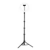 Tripod style + Ring light HQ-10 10”