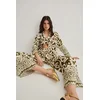 Trendyol Khaki Woven Bottom-Top Set