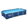 Bestway Bazen sa metalnom konstrukcijom Steel Pro, Sa filter pumpom,400x211x81 cm, Plavi