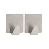 Tendance set 2 cetvrtaste kukice 3m 3,5 x 1,7 x 3,8 metal hrom ( 9051102 )