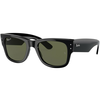 Ray Ban Naočare za sunce Mega Wayfarer 0RB0840S 901/58 51, Polarizovane, Crne