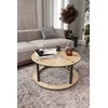 HANAH HOME Sto za dnevnu sobu Hole Round Oak