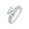 DIAMANT LETERNEL Prstan srebrna