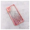 TELEMPIRE Maska za Samsung A125F Galaxy A12 Frame Glitter roze