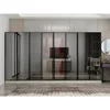 Hanah Home ormar sa reflektujućim staklom Nisa 20665, 360 cm, peščar