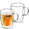 KADAX Termo kozarci z dvojno steno za kavo, čaj in latte, 350 ml, 2 kosa