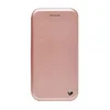 Maska na preklop Teracell Flip Premium za Samsung J3/J327 2017 (USA) roze zlatna.