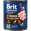 Brit Premium by Nature – Piletina sa Srcima Konzerva - 800 g