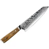 Damaskasti kuhinjski nož YU-37490 - Kiritsuke / Smeđa KP37490
