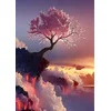 shumee Ob_L_54 - Diamantna slika 30x40 - Narava, Drevo
