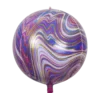 Prestige Orbz Folija balon Mermerni, Ljubičasti, 56cm