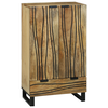 Highboard Smeđa 60 x 33 x 100 cm masivno drvo manga