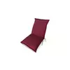 AGM Jastuk sa naslonom za stolice 49x119x4 bordo