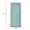 tulup.si Samolepilni tapete na vratih Listi 75x205 cm