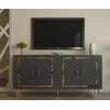 HANAH HOME Komoda Piero KB150 Anthracite Gold