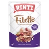 Varčno pakiranje RINTI Filetto Pouch v želeju, 48 x 100 g - Raca z račjimi srčki