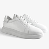 Mona Footwear Muške kožne patike, Bele