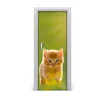 tulup.si Nalepka na vratih Red cat 85x205 cm