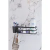 Hermia Organizator za kupatilo SB007K-B, Crni