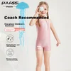 Pulassi Jednodelni kupaći kostim za devojčice, Svetloroze