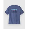 Patagonia 73 Skyline Organic moška majica current blue