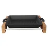 Grill tray, 26 x 26 cm, with wooden stand - LAVA brand