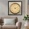 Wallity Dekorativni zidni sat STMDF1610153, 45x45 cm