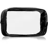 Notino Travel Collection Cosmetic bag prozorna kozmetična torbica transparenten (M)transparentna (F)transparentno (N) S Black 1 kos
