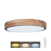 Solight WO8005 - LED prigušiva svetiljka IRON OAK LED/48W/230V 3000-6500K pr. 40 cm + daljinski upravljač