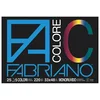 Papir u boji a3 plus 220g u bloku pk25 bristol colore fabriano sortirano