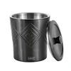 Posoda za led Smokey Grey h18,5cm /siva / inox
