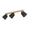 EGLO Cotorro Spot rasveta, E27, 3x25W, IP20, Braon-crna