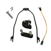 Xiaomi Mi Electric Scooter 2 M365, Pro - komplet za vdihavanje 10 kolesa s podporo za blatnike (črna)