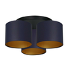 Plafonski luster ARDEN 3xE27/60W/230V ljubičasta/zlatna