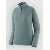 Patagonia Cap LW Zip Neck Base Layer Top blue sage