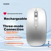 Venfish Bežični miš, 2.4GHz, Bluetooth, Srebrne boje