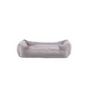 Paws & Whiskers Krevet za ljubimce Kare, 50 x 35 x 14 cm, Sivi