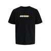 Jack & Jones Junior Majica JJMUNK rumena / črna / bela