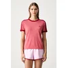adidas Originals osnovna kratka ženska majica z bombažem Heather