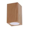 Sollux SL.1040 - Spot svetiljka KEKE 1xGU10/40W/230V 10 cm hrast