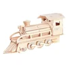 Woodcraft Lesena 3D sestavljanka Lokomotiva