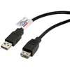 Roline USB 2.0 A-A podaljšek, 0,8 m
